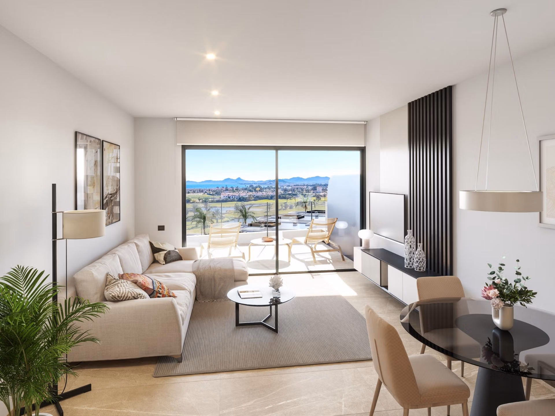 First Phase: New Build 2 and 3 bedroom Apartments for Sale in La Serena Golf, Los Alcázares