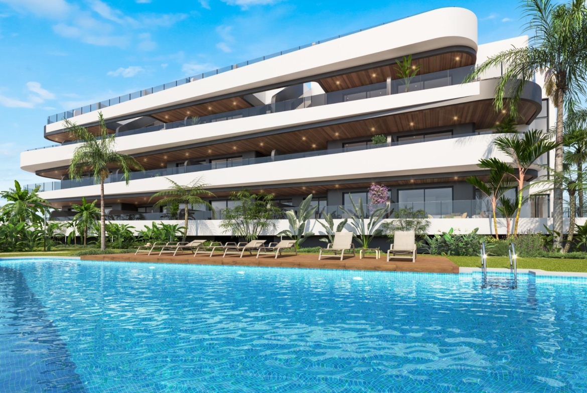 First Phase: New Build 2 and 3 bedroom Apartments for Sale in La Serena Golf, Los Alcázares