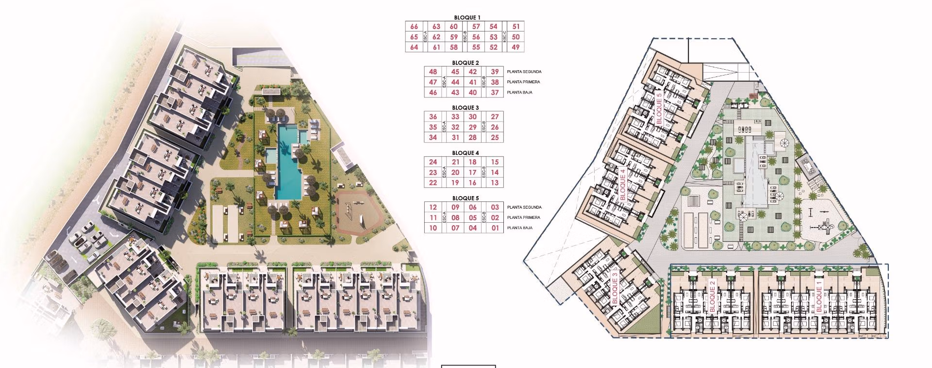 New-Build-Resort-Apartments-at-La-Serena-Golf-Los-Alcazares-Near-the-Beach-31 Contemporary New Build 2 Bedroom Apartment for Sale in La Serena Golf, Los Alcázares