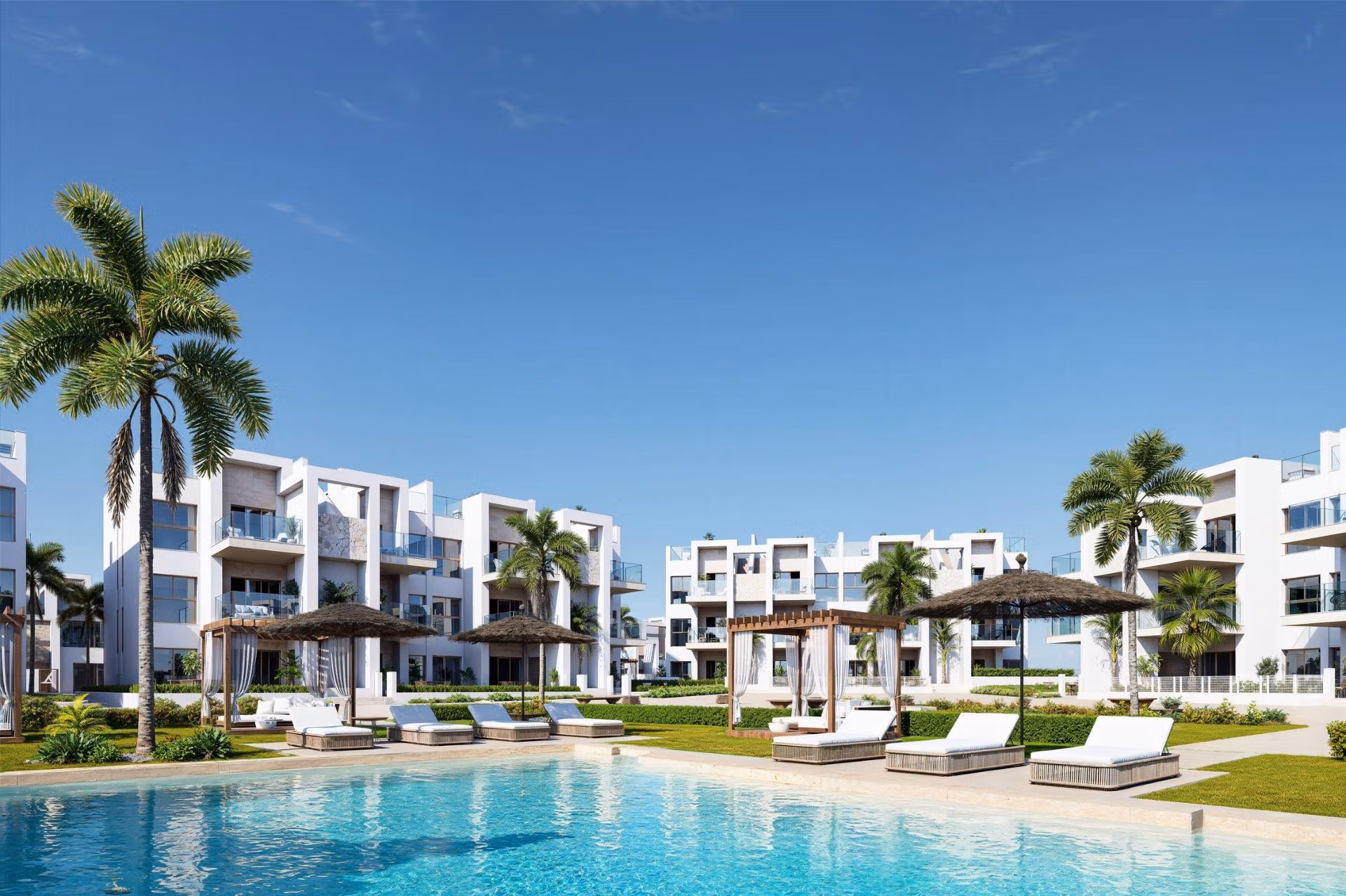 New-Build-Resort-Apartments-at-La-Serena-Golf-Los-Alcazares-Near-the-Beach-4 Contemporary New Build 2 Bedroom Apartment for Sale in La Serena Golf, Los Alcázares