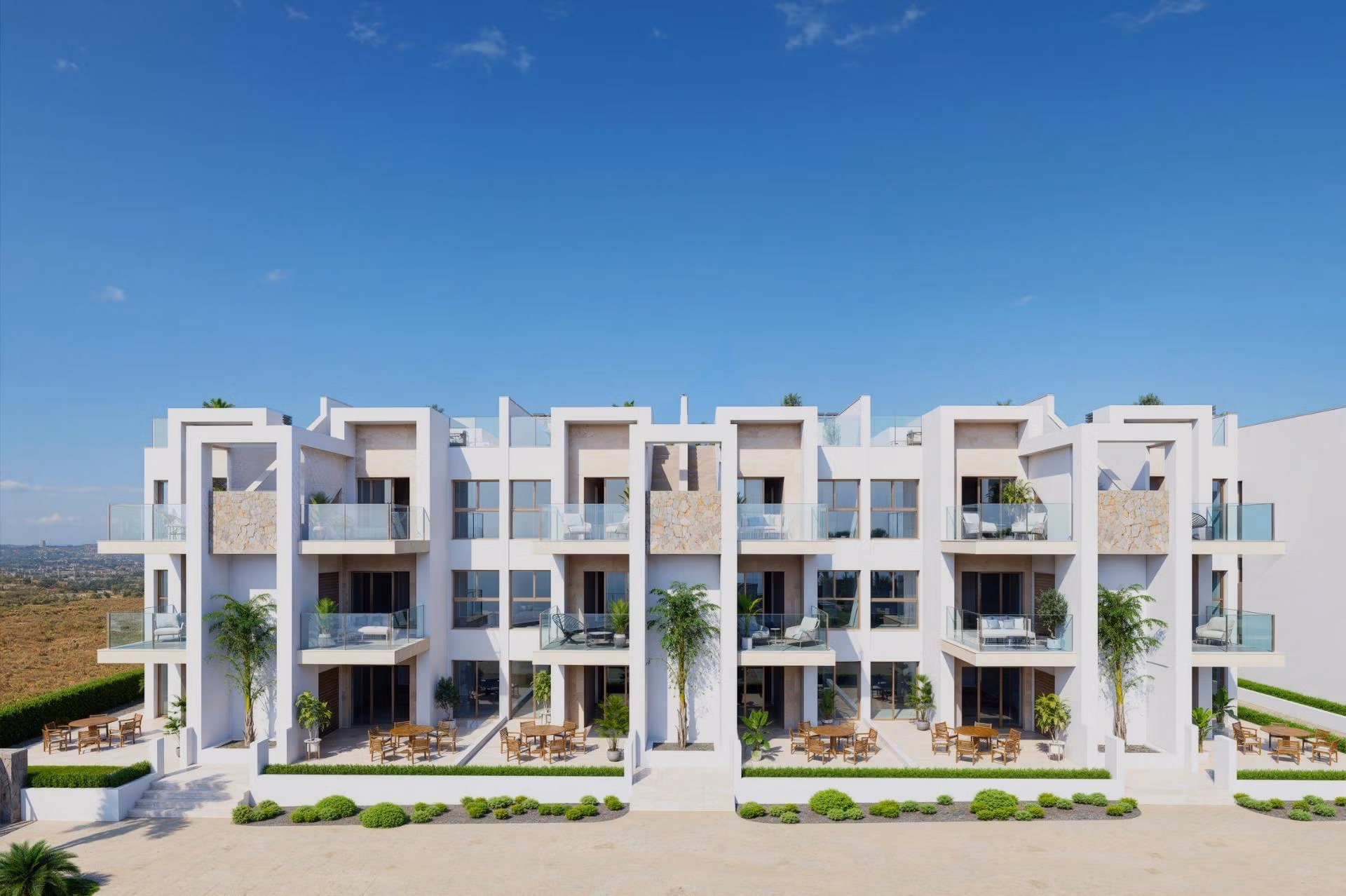 New-Build-Resort-Apartments-at-La-Serena-Golf-Los-Alcazares-Near-the-Beach-5 Contemporary New Build 2 Bedroom Apartment for Sale in La Serena Golf, Los Alcázares