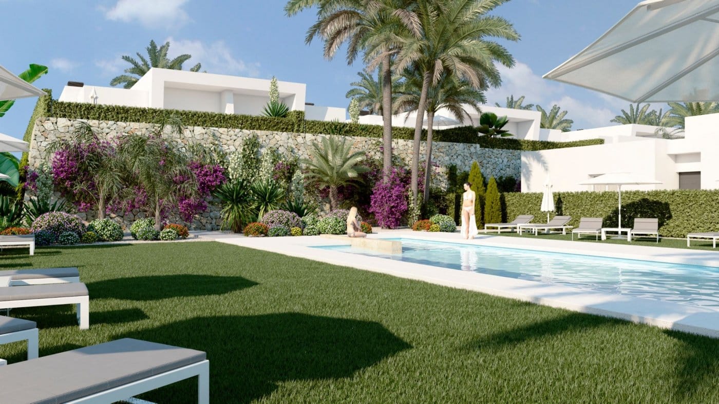 New-Build-Semi-Detached-Villas-with-Private-Pool-at-La-Finca-Golf-Resort-Algorfa-4 Elegant New Build Semi-Detached Villas with Private Pool for Sale in La Finca Golf Resort, Algorfa