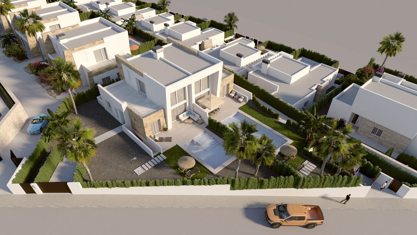 New-Build-Semi-Detached-Villas-with-Private-Pool-in-La-Finca-Golf-Resort-Algorfa-10 Modern New Build Semi-Detached Villas with Private Pool for Sale in La Finca Golf Resort, Algorfa
