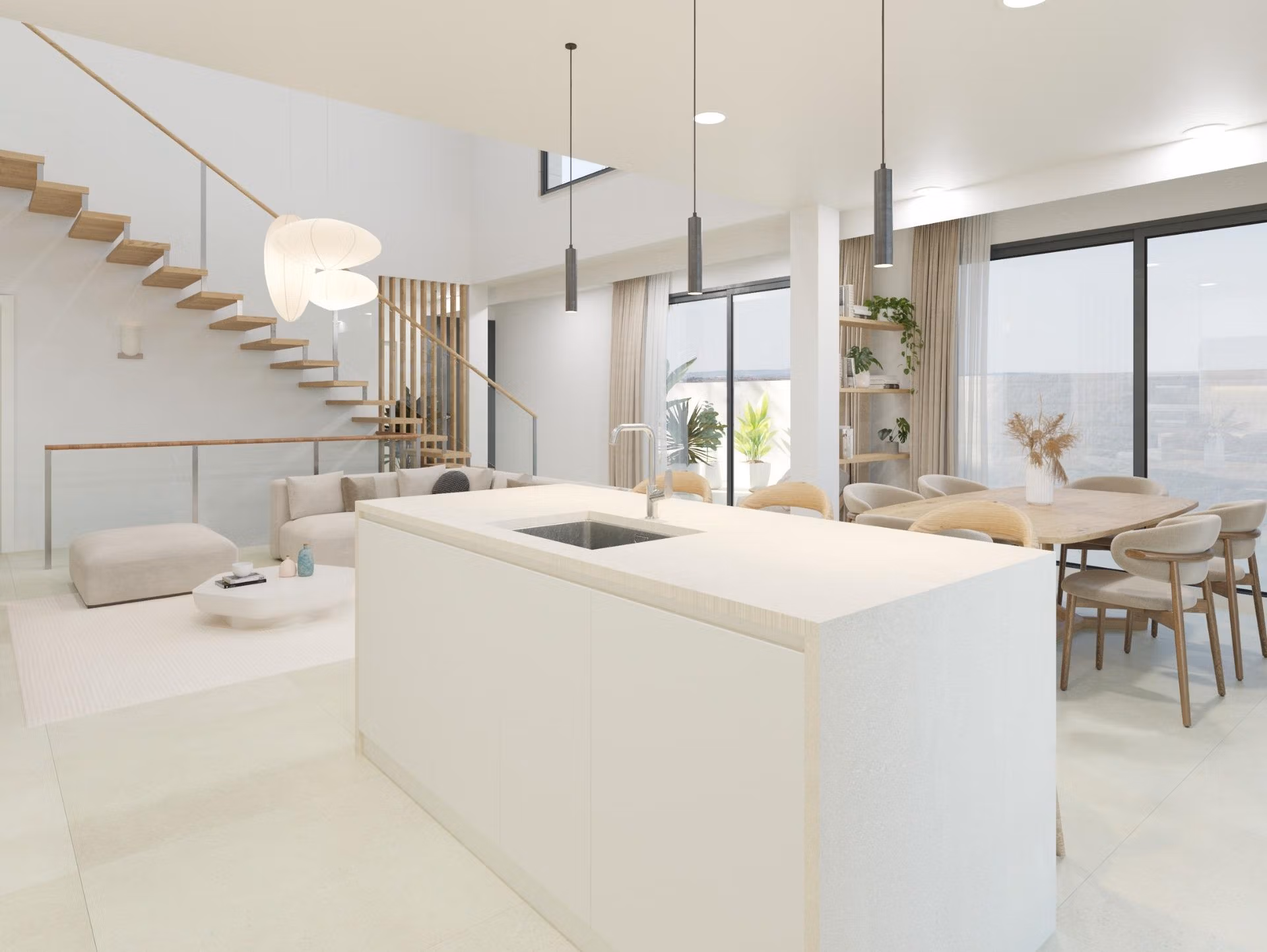 New-Build-Villa-in-Rojales-–-Modern-Design-and-Prime-Location-13 Впечатляваща нова вила с 3 спални, собствен басейн, сутерен и двоен гараж за продажба в Сиудад Кесада, Рохалес