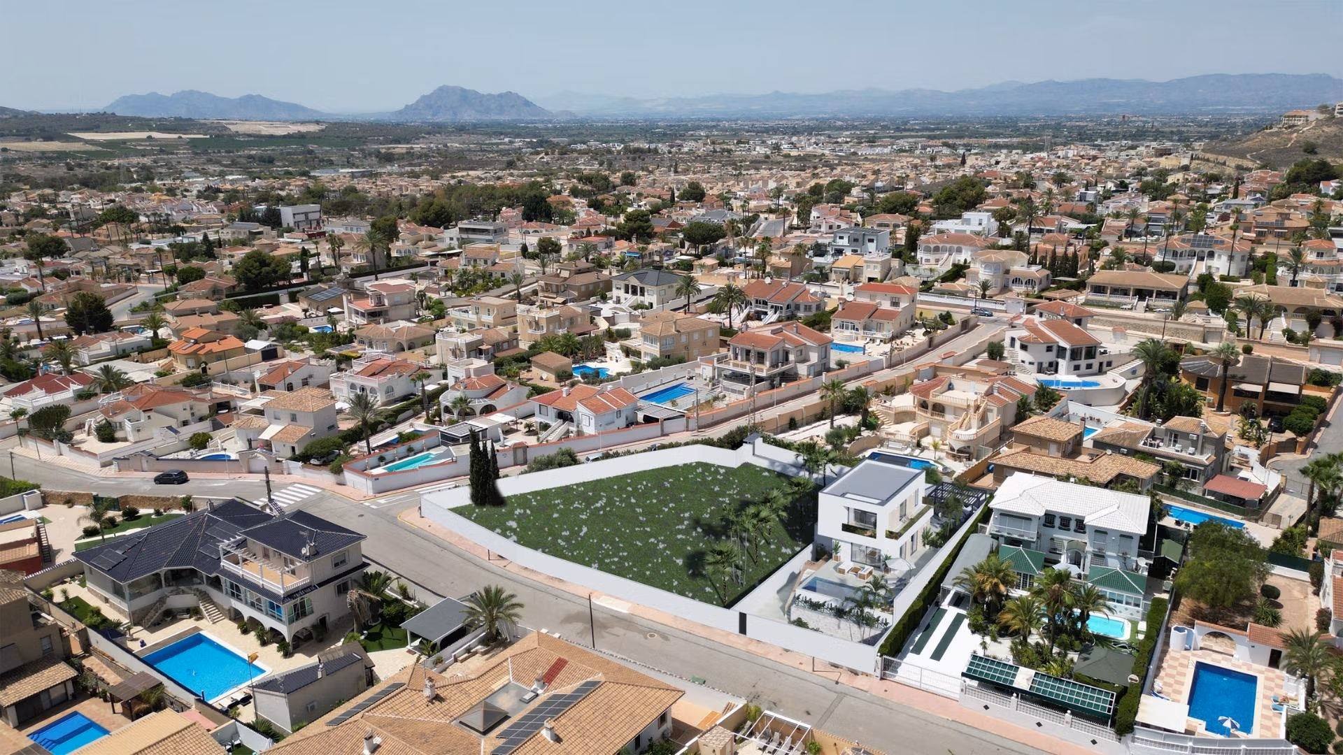 New-Build-Villa-in-Rojales-–-Modern-Design-and-Prime-Location-24 Впечатляваща нова вила с 3 спални, собствен басейн, сутерен и двоен гараж за продажба в Сиудад Кесада, Рохалес