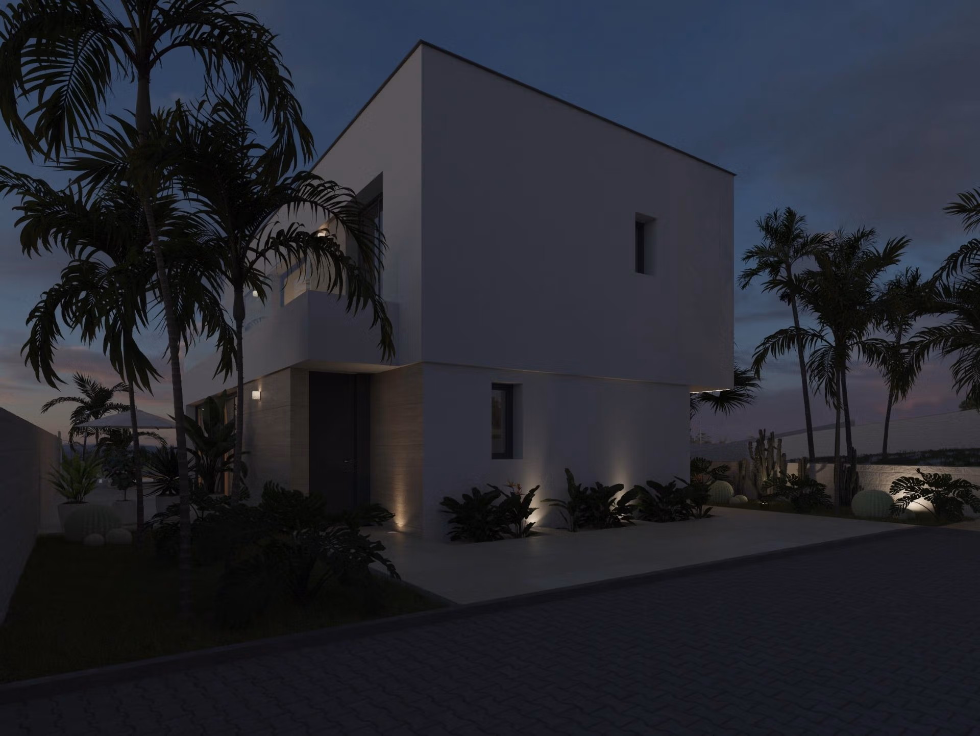 New-Build-Villa-in-Rojales-–-Modern-Design-and-Prime-Location-29 Впечатляваща нова вила с 3 спални, собствен басейн, сутерен и двоен гараж за продажба в Сиудад Кесада, Рохалес