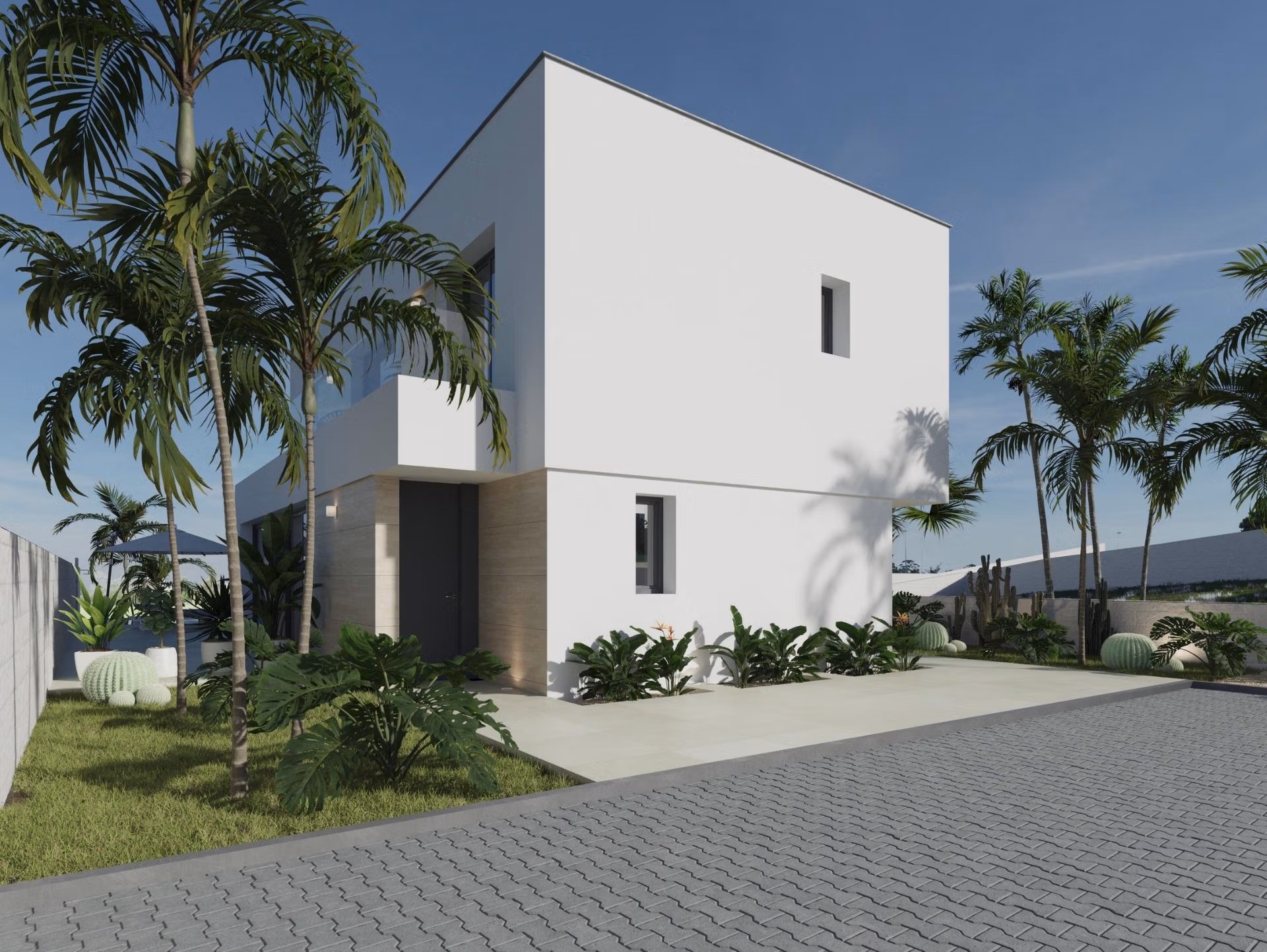 New-Build-Villa-in-Rojales-–-Modern-Design-and-Prime-Location-3 Впечатляваща нова вила с 3 спални, собствен басейн, сутерен и двоен гараж за продажба в Сиудад Кесада, Рохалес