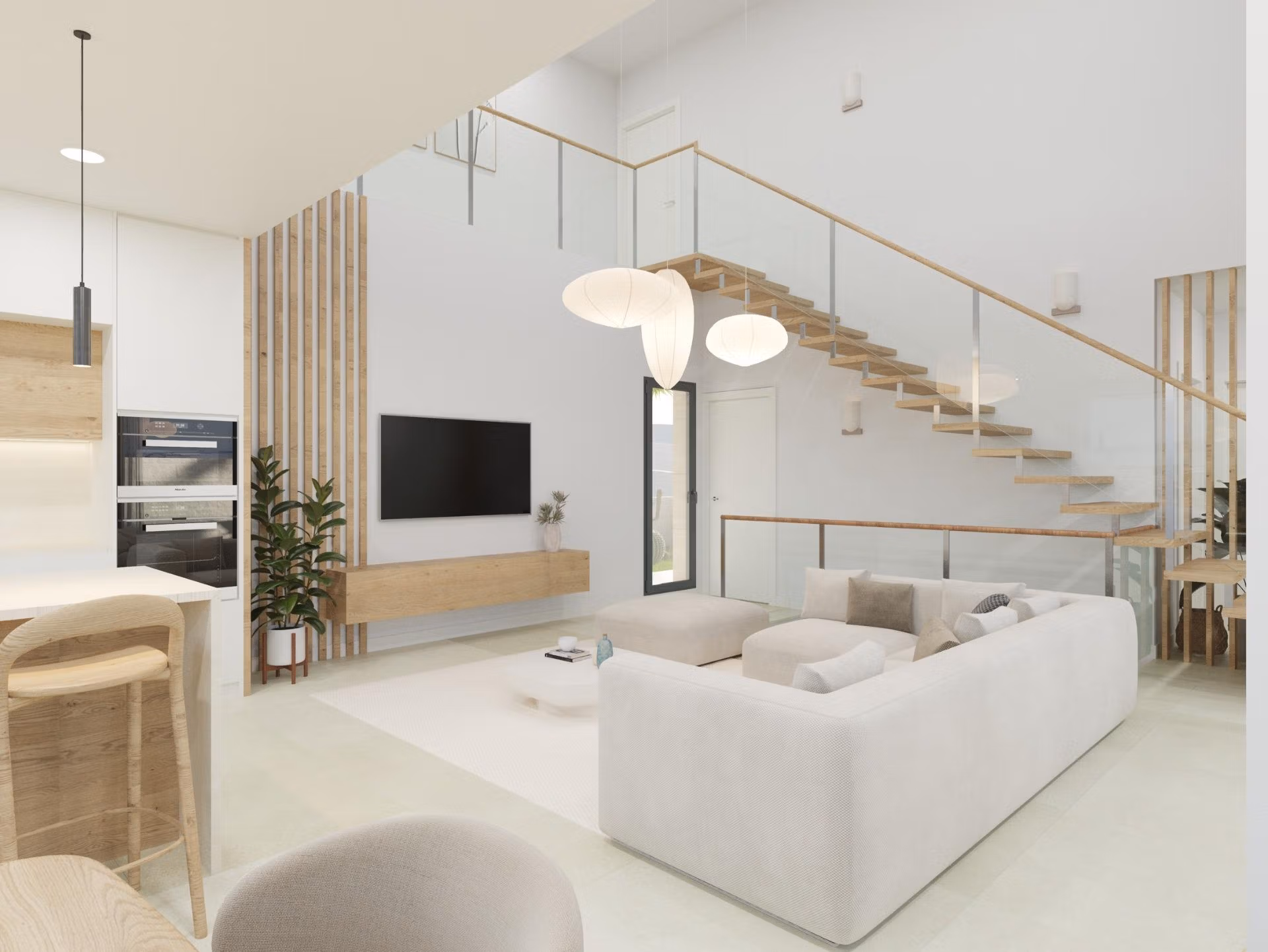 New-Build-Villa-in-Rojales-–-Modern-Design-and-Prime-Location-9 Впечатляваща нова вила с 3 спални, собствен басейн, сутерен и двоен гараж за продажба в Сиудад Кесада, Рохалес
