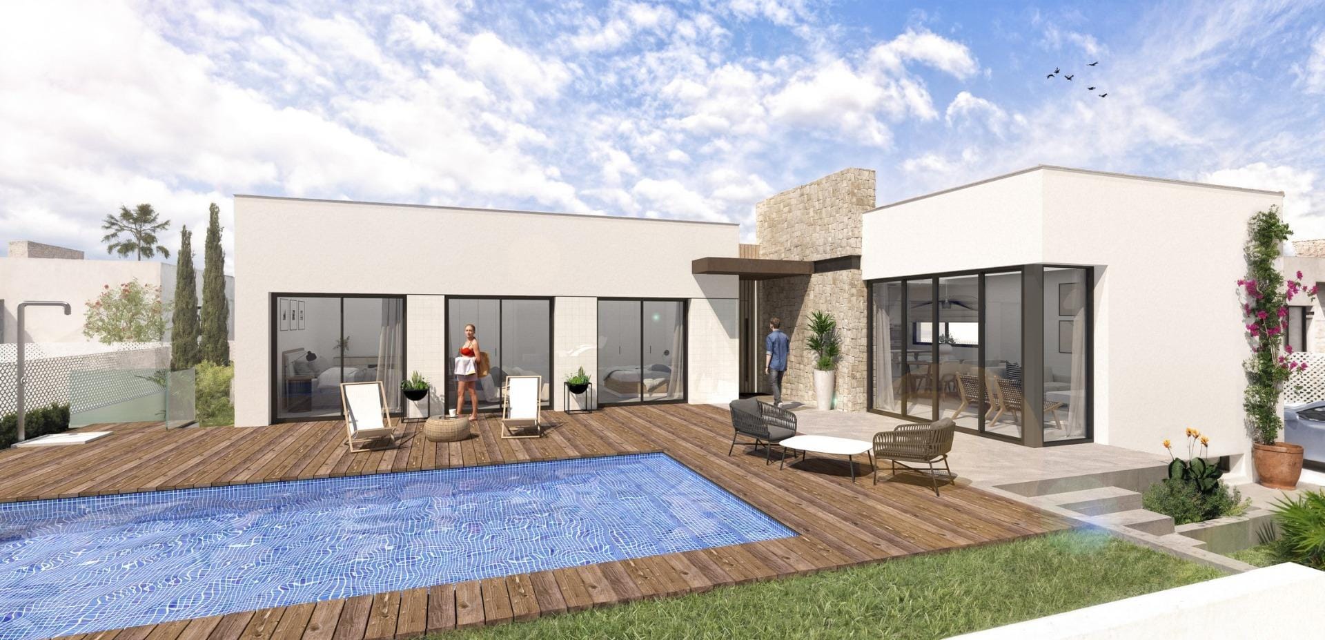 New-Build-Villas-in-Santa-Rosalia-Lake-and-Life-Resort-–-Exclusive-Living-in-Murcia-6 Impressive New Build 3 Bedroom Villa with Private Pool and Basement for Sale in Santa Rosalía, Torre-Pacheco