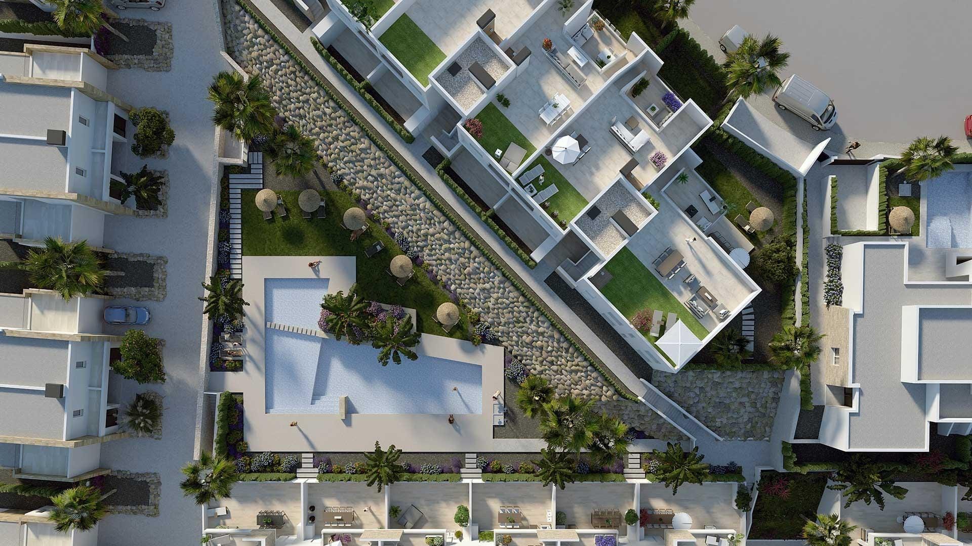 Panoramic New Build 2 bedroom Penthouse Apartment with Solarium for Sale in Algorfa