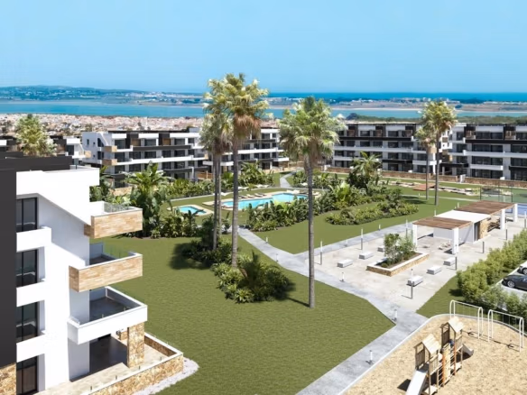Residencial de obra nueva con apartamentos en La Siesta, Torrevieja