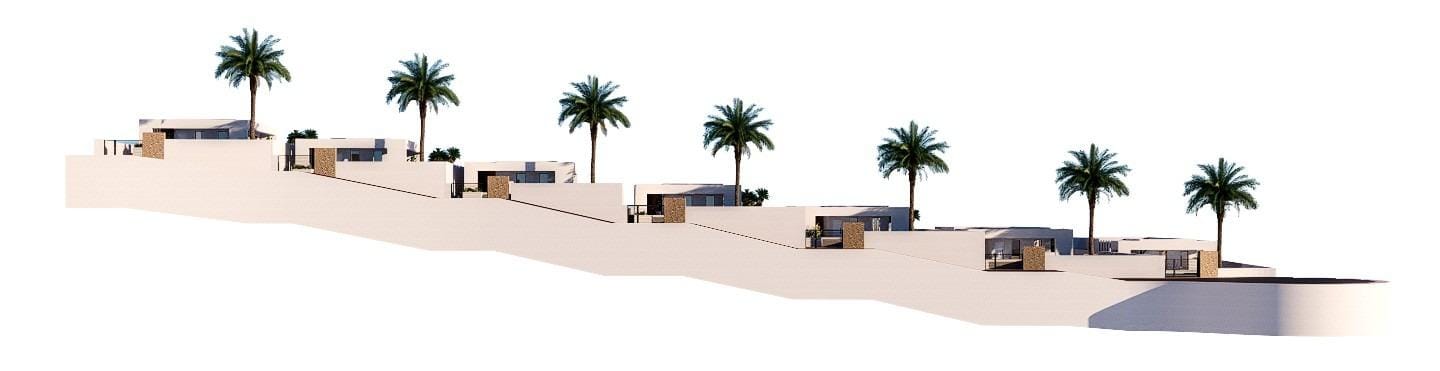 New Build 3 Bedroom Single-Storey Villa with Private Pool and Sea Views for Sale in Finestrat, Alicante
