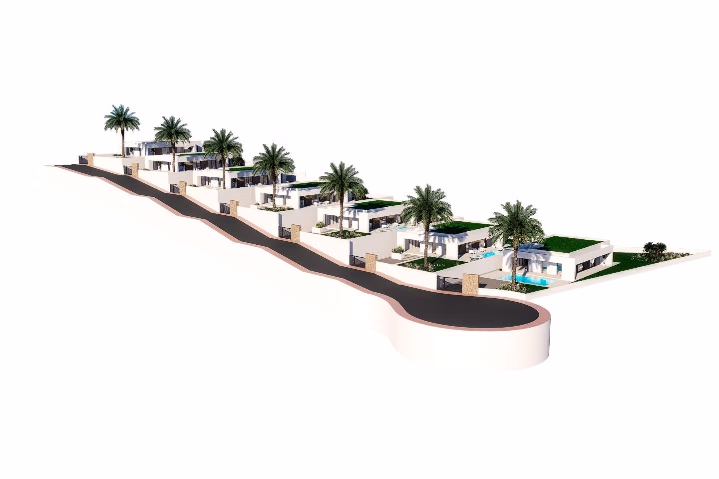New Build 3 Bedroom Single-Storey Villa with Basement, Private Pool and Sea Views for Sale in Finestrat, Alicante