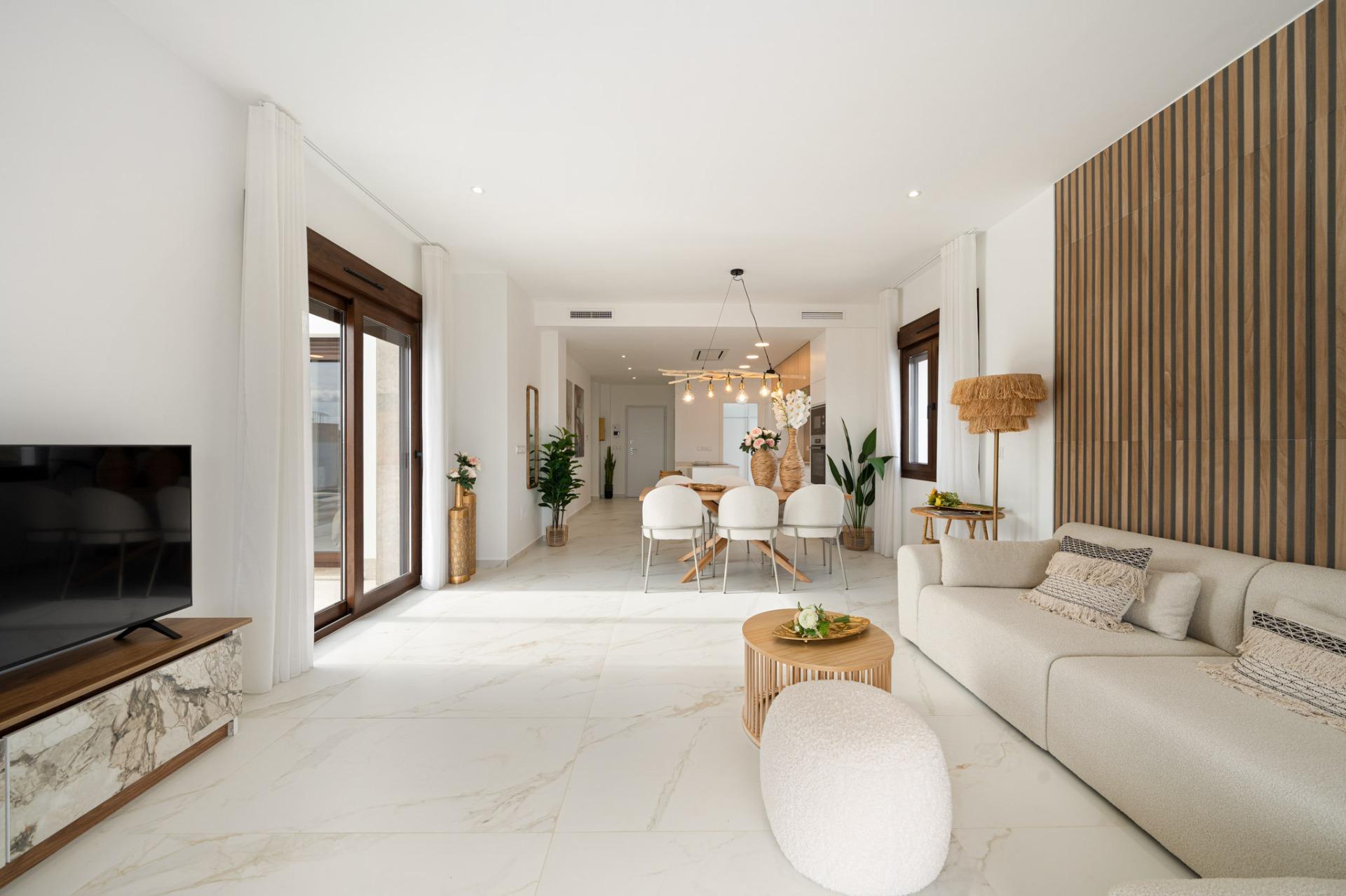 Impresionante villa de obra nueva con vistas al mar y piscina privada en venta en Polop