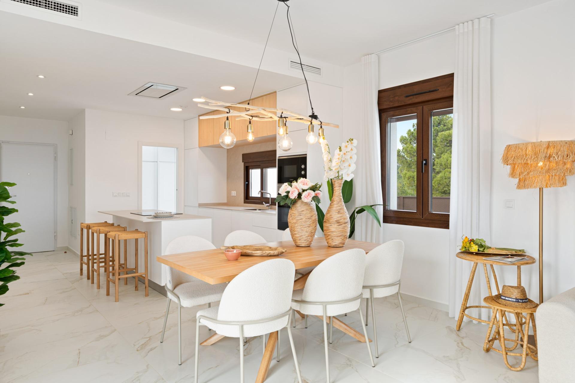Impresionante villa de obra nueva con vistas al mar y piscina privada en venta en Polop