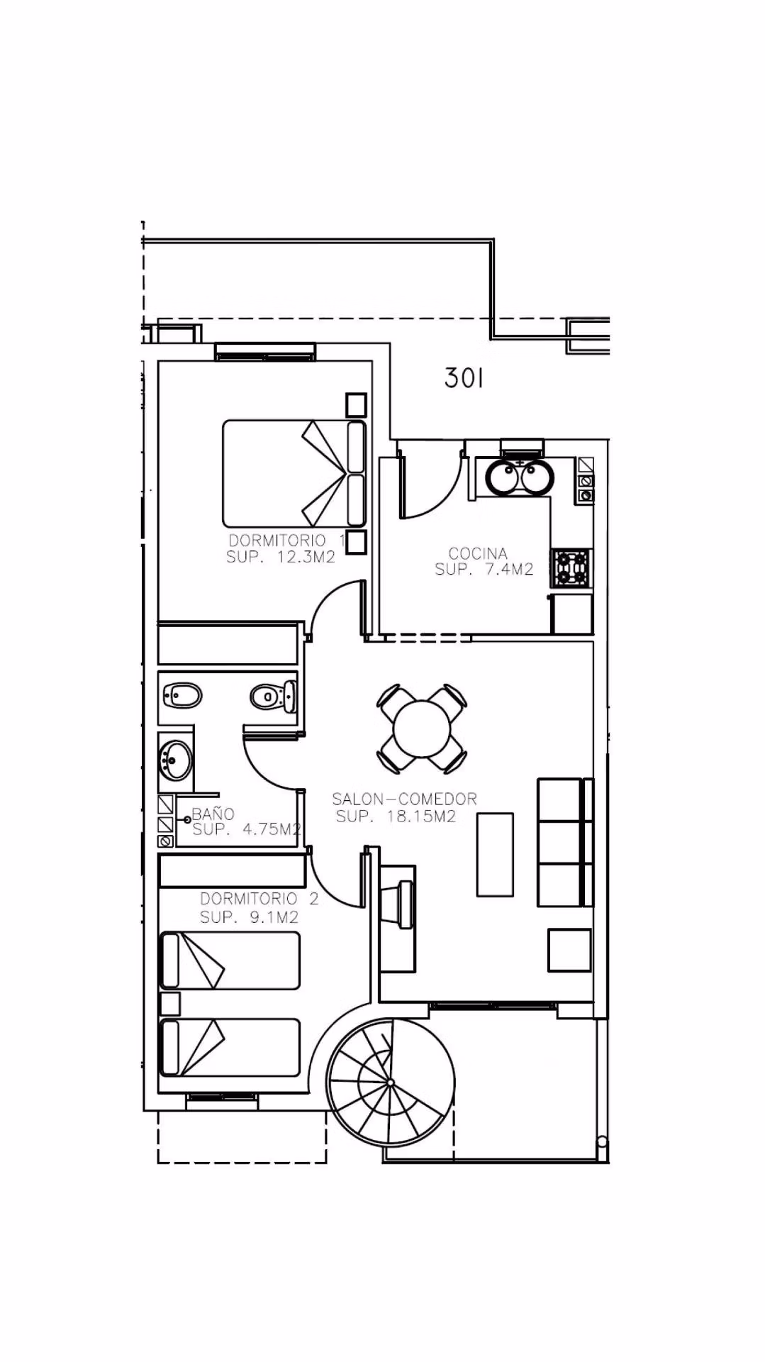 Tourist Apartments for Investment Near the Beach in Aguilas-Murcia