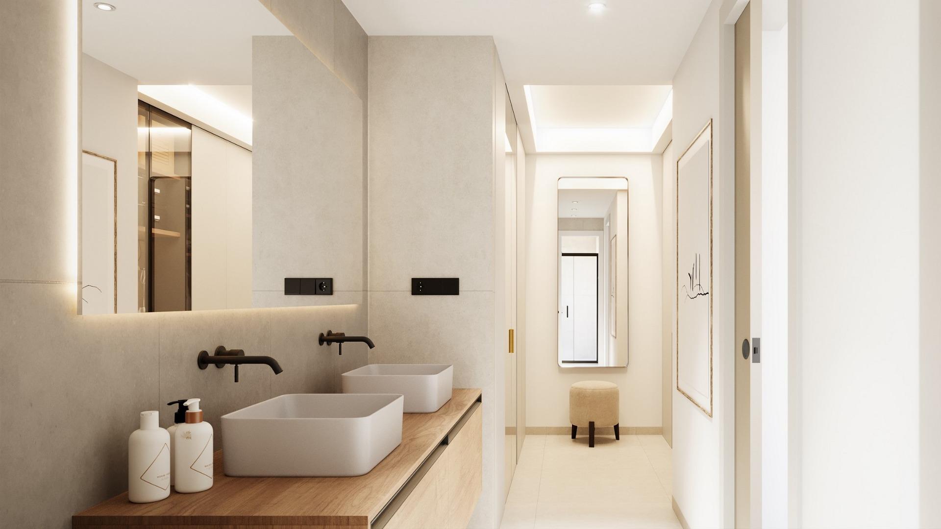 Boutique-Development-of-New-Build-Homes-with-Private-Pools-in-Pilar-de-la-Horadada-12 Spacious New Build 3 Bedroom Semi-Detached Villa with Private Pool for Sale in Pilar de la Horadada