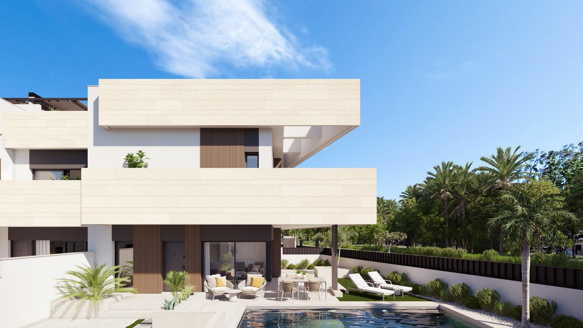 Boutique-Development-of-New-Build-Homes-with-Private-Pools-in-Pilar-de-la-Horadada-4 Spacious New Build 3 Bedroom Semi-Detached Villa with Private Pool for Sale in Pilar de la Horadada