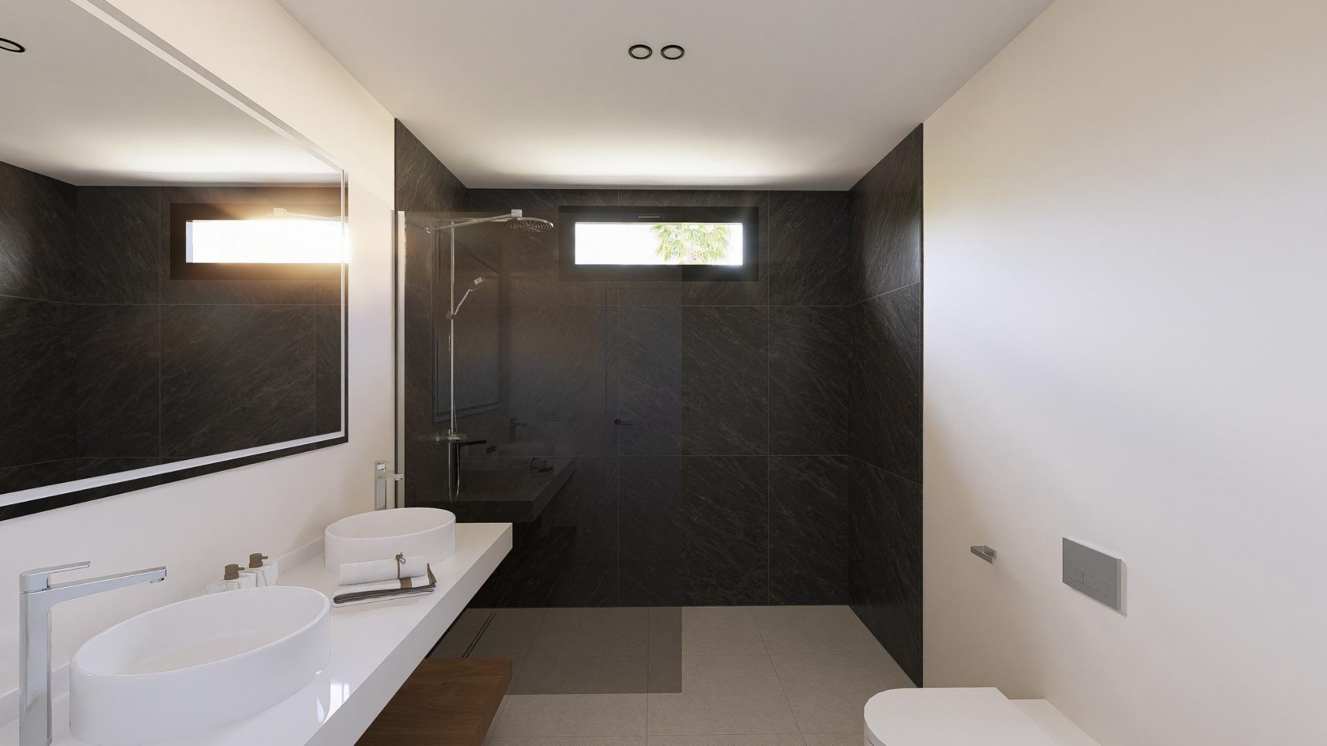 Contemporary Mediterranean 2 Bedroom with Pool for Sale in Altaona Golf Resort, Murcia