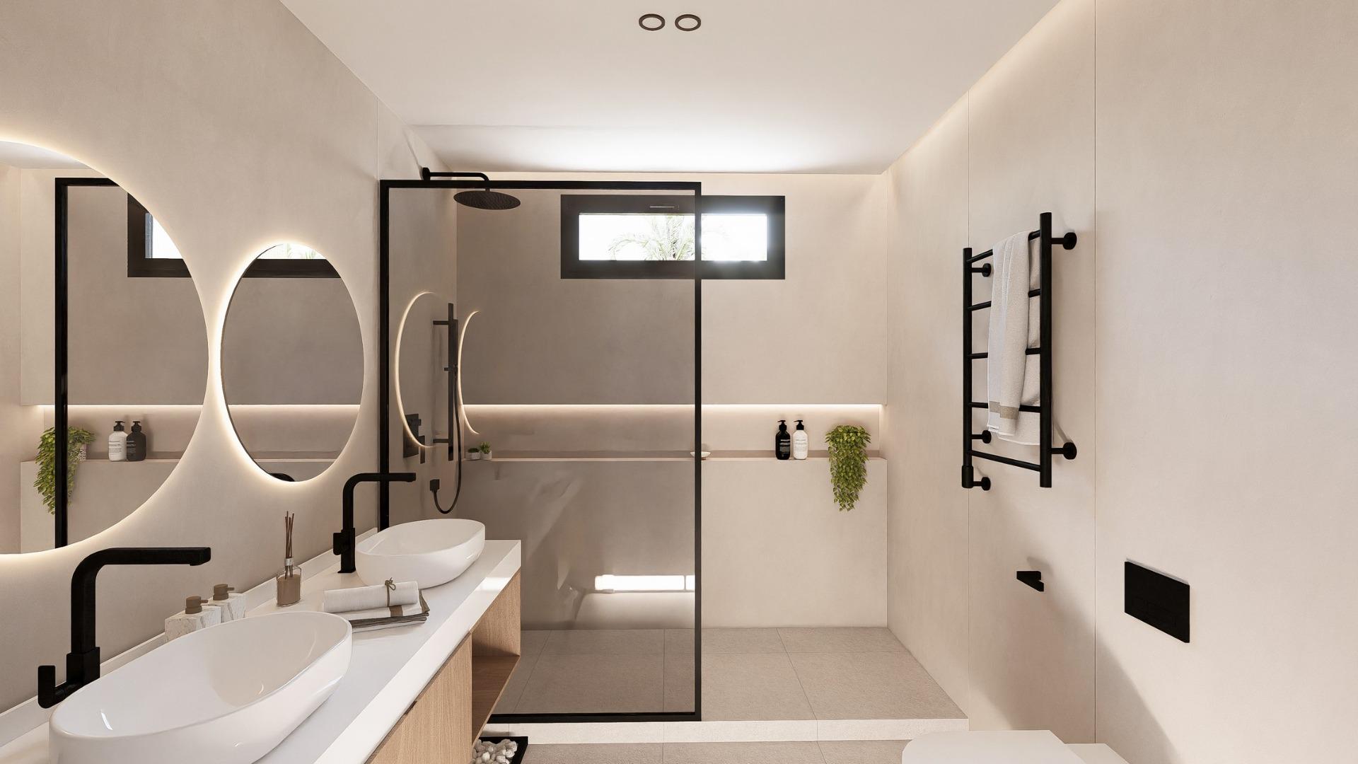 Contemporary Mediterranean 2 Bedroom with Pool for Sale in Altaona Golf Resort, Murcia