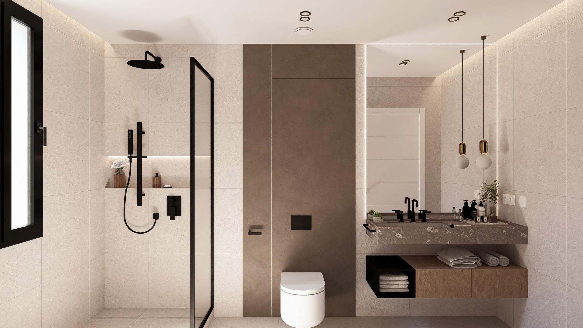 Contemporary Mediterranean 2 Bedroom with Pool for Sale in Altaona Golf Resort, Murcia