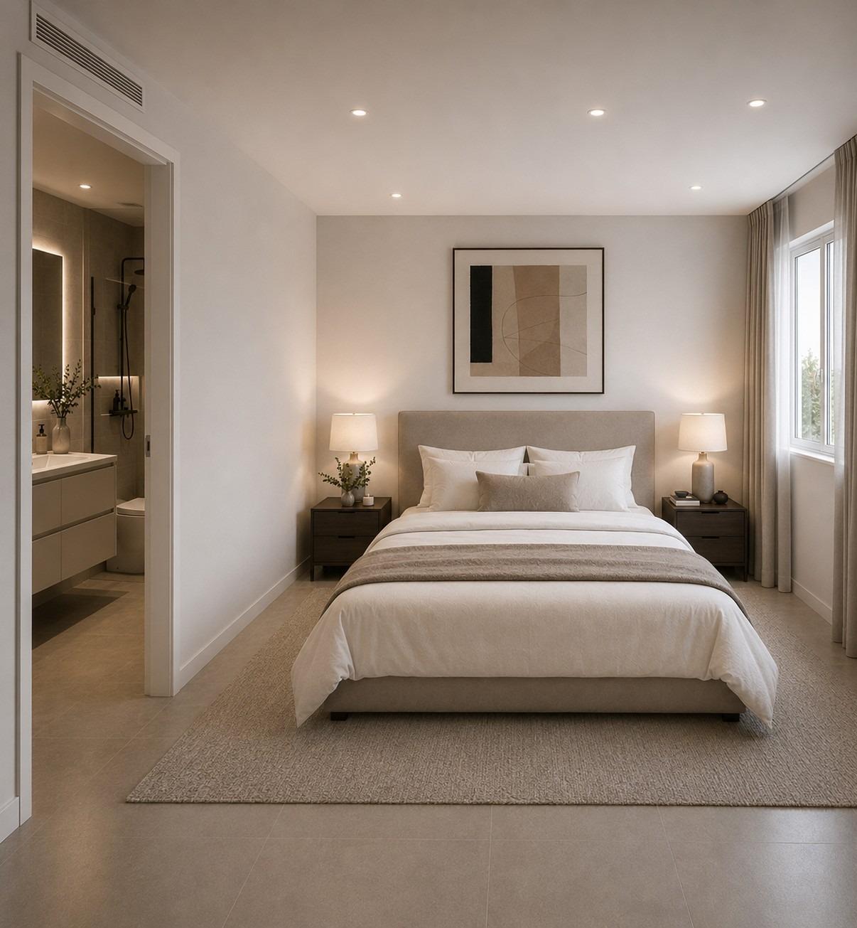 Development-of-4-newly-built-semi-detached-and-terraced-villas-with-private-swimming-pools-at-the-Mazarron-Country-Club-4 Nowoczesna narożna willa bliźniacza z prywatnym basenem i solarium na sprzedaż w Mazarrón Country Club, Murcja