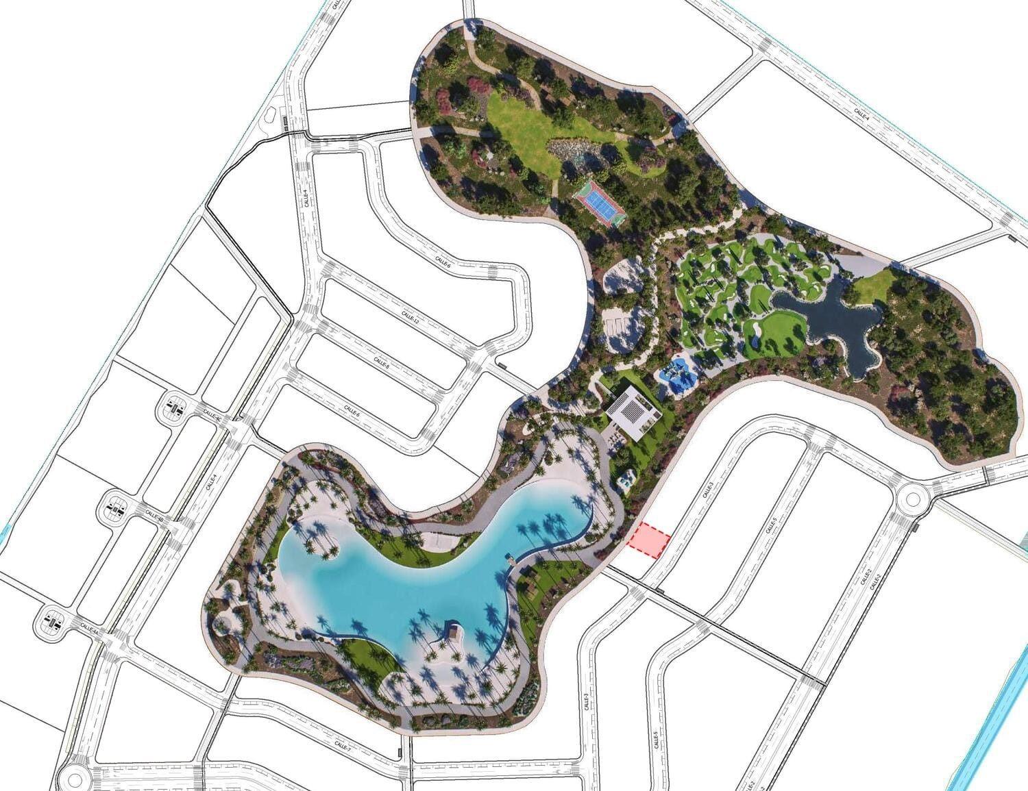 Refined Front Line Lake New Build Semi-Detached Villas for Sale in Santa Rosalía Resort