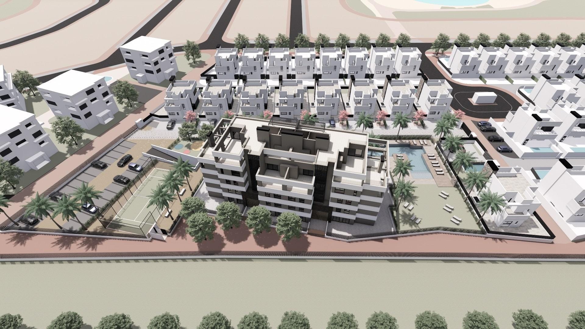Exclusive-New-Build-Apartments-in-Private-Resort-4km-from-the-beach-3 Exclusive New Build 2 Bedroom Apartment in Private Resort near the Beach, Costa Cálida