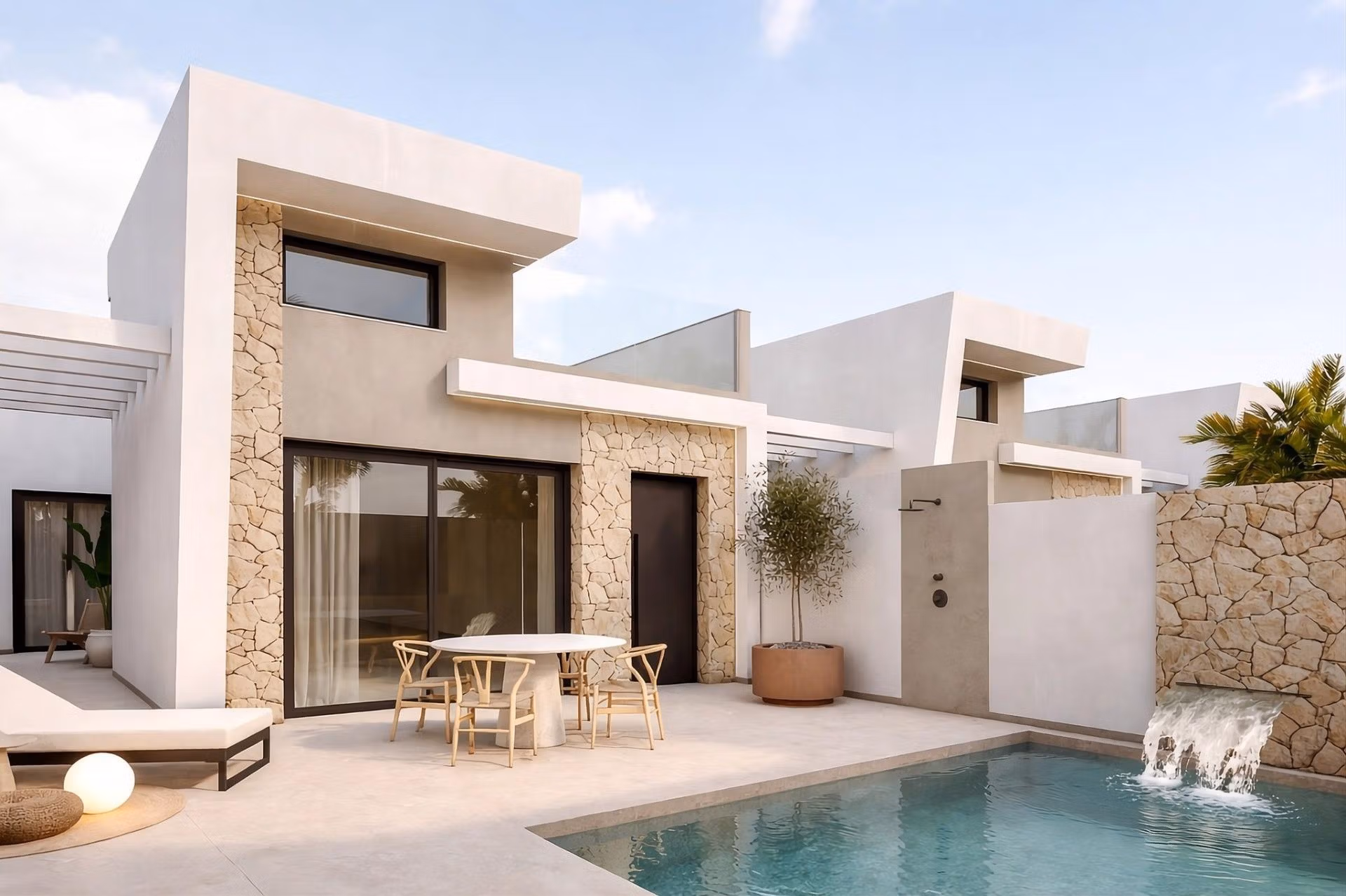 Exclusivo Obra nueva Villas con Piscina privada cerca de la playa in Los Alcazares en Serena Golf