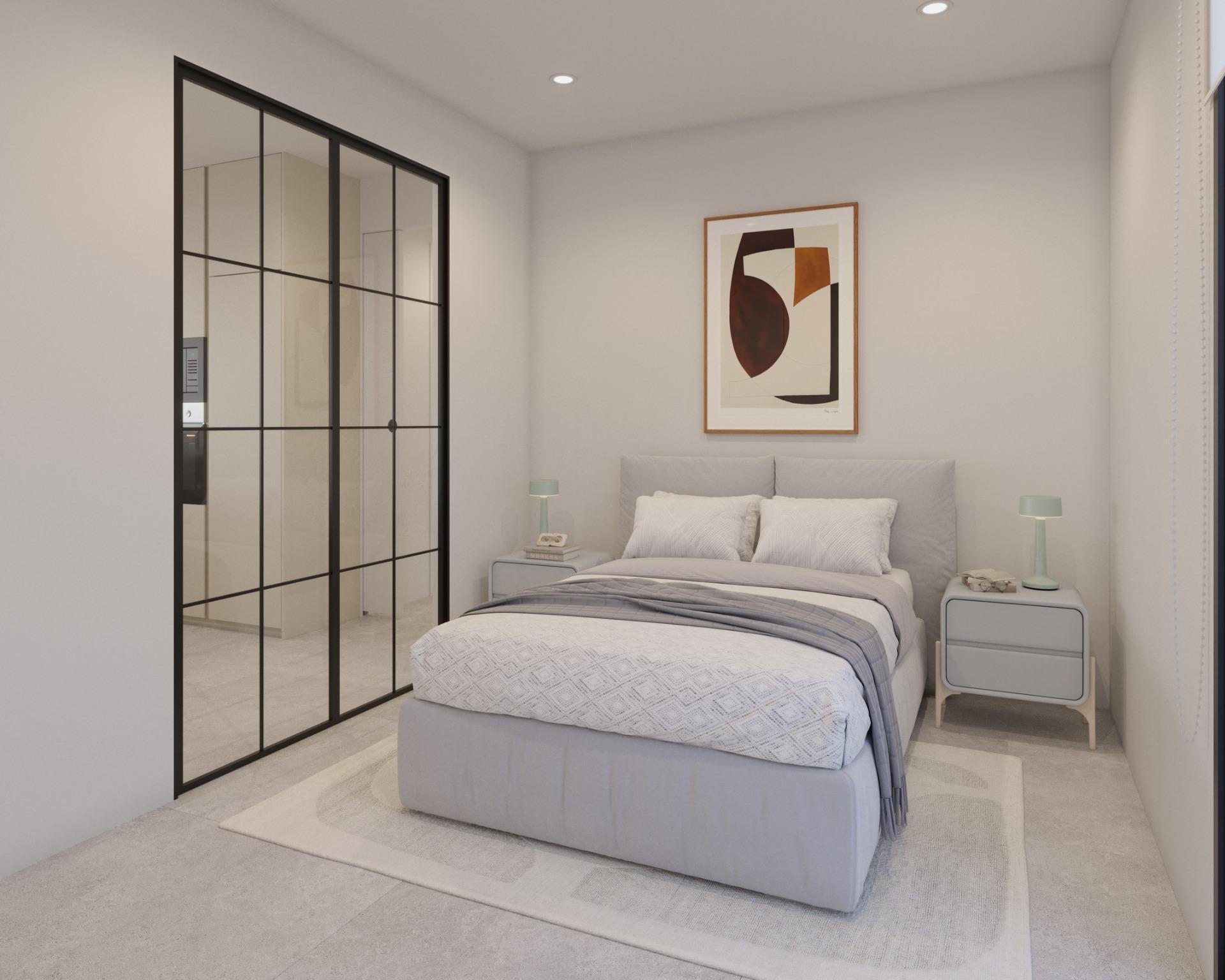 Contemporary Single-Storey New Build Villa with Private Pool for Sale in Hacienda del Álamo Golf Resort, Murcia