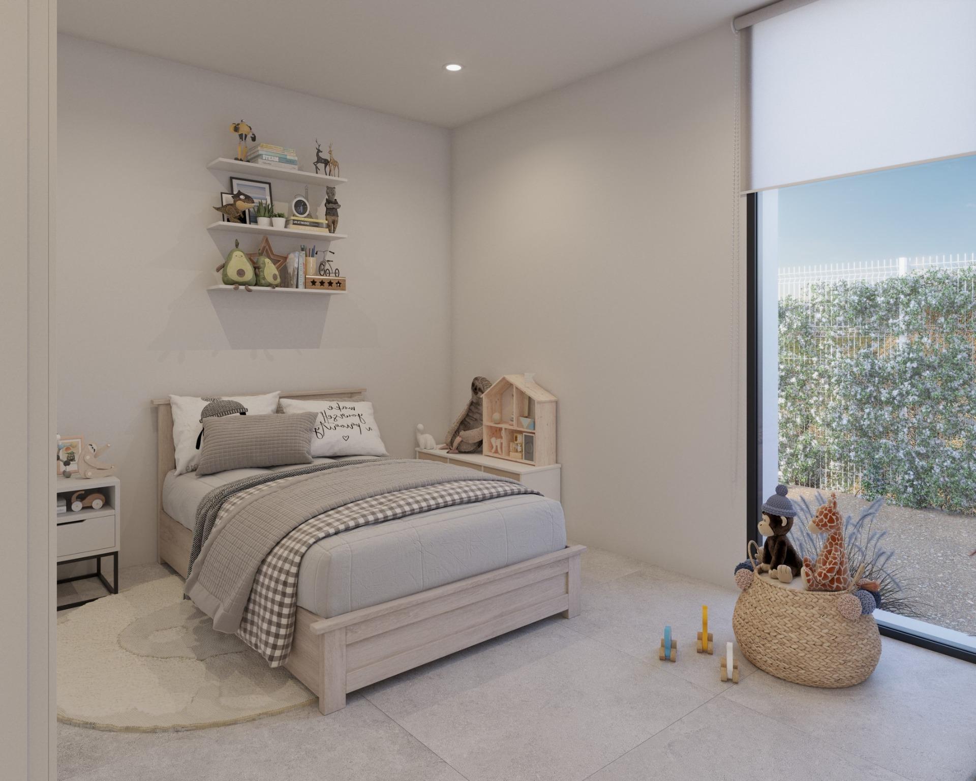 Contemporary Single-Storey New Build Villa with Private Pool for Sale in Hacienda del Álamo Golf Resort, Murcia