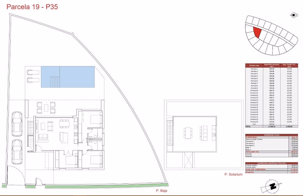 Contemporary Single-Storey New Build Villa with Private Pool for Sale in Hacienda del Álamo Golf Resort, Murcia – private pool