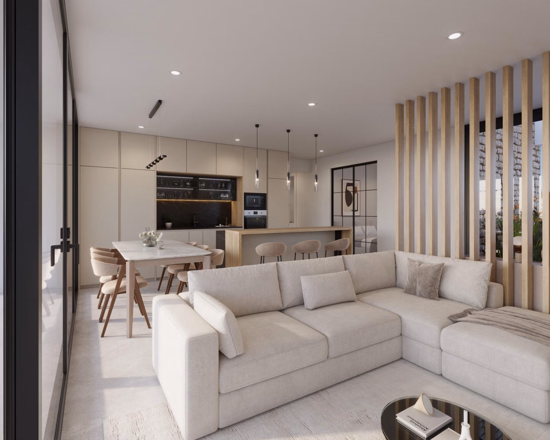 Contemporary Single-Storey New Build Villa with Private Pool for Sale in Hacienda del Álamo Golf Resort, Murcia – private pool