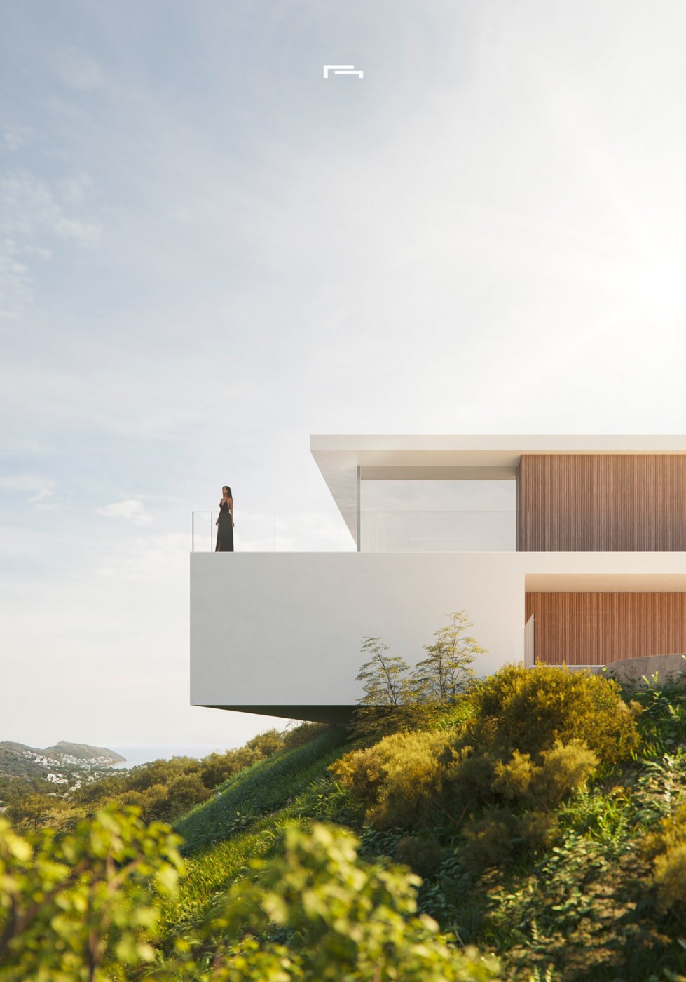 Architectural 5 Bedroom Luxury Villa with Sea Views for Sale in Moraira