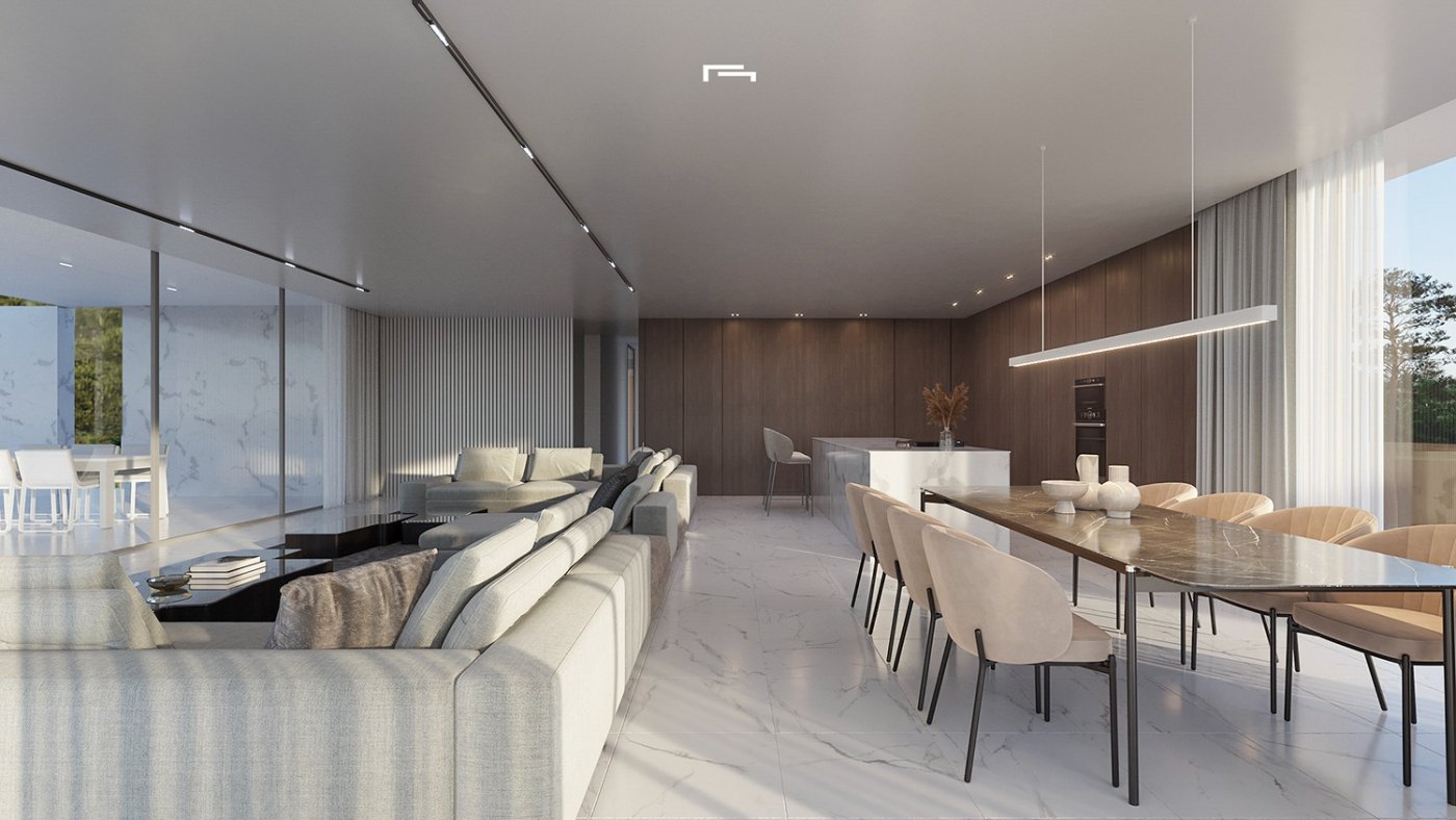 Architectural 5 Bedroom Luxury Villa with Sea Views for Sale in Moraira