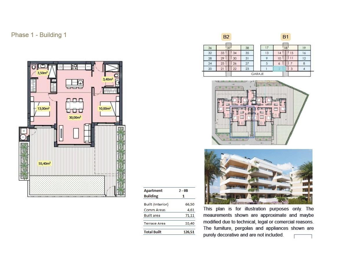 Luxury New Build Apartments for Sale in Santa Rosalia Lake and Life Resort Murcia
