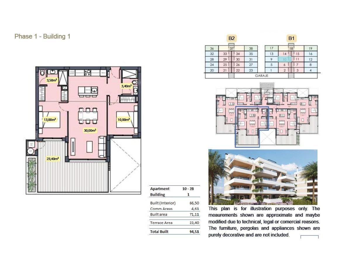 Luxury New Build Apartments for Sale in Santa Rosalia Lake and Life Resort Murcia
