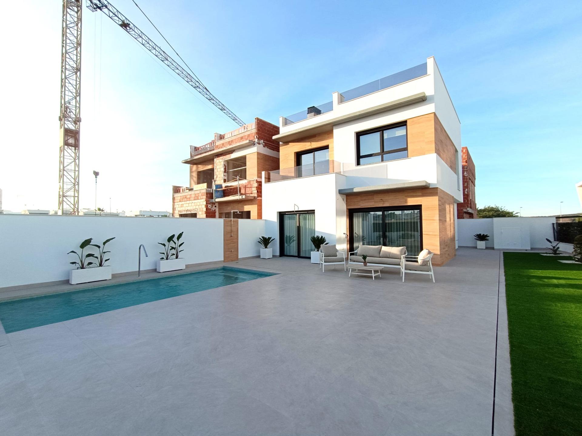 Modern New Build Semi-Detached Villas for Sale in Benijófar, Costa Blanca