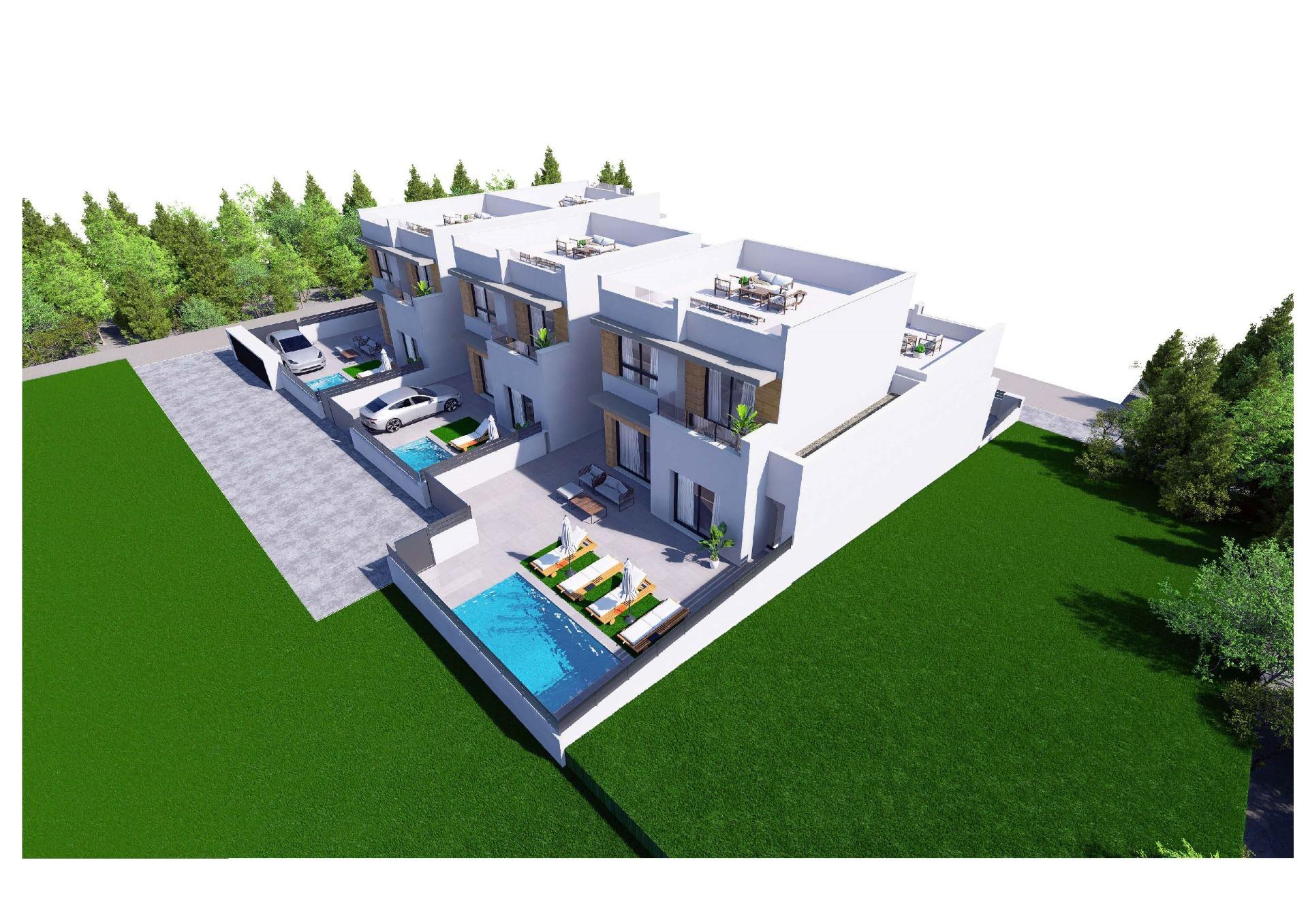 Modern New Build Semi-Detached Villas for Sale in Benijófar, Costa Blanca