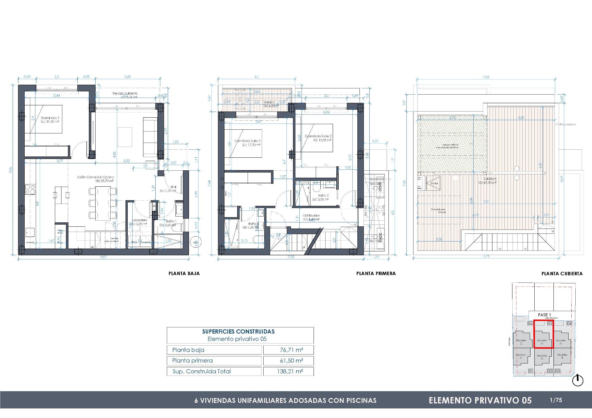 Modern New Build Semi-Detached Villas for Sale in Benijófar, Costa Blanca