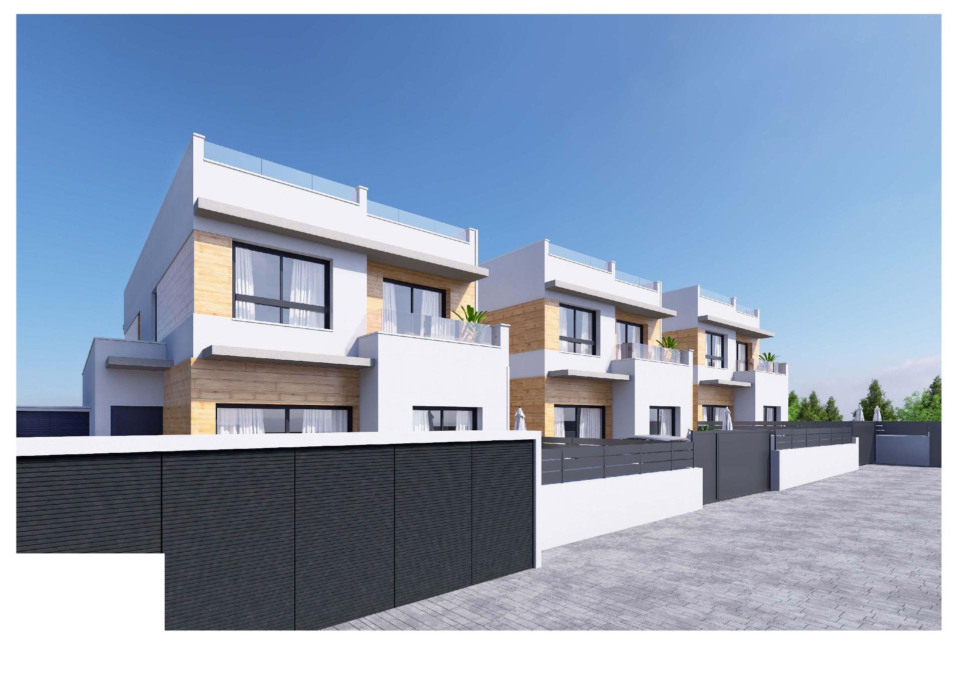 Modern New Build Semi-Detached Villas for Sale in Benijófar, Costa Blanca