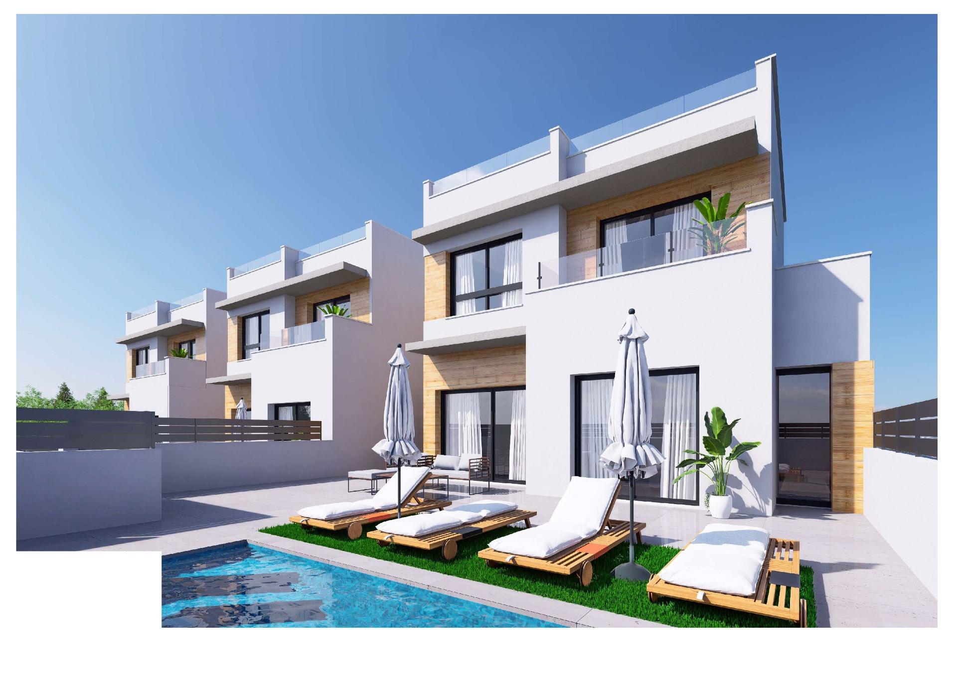 Modern New Build Semi-Detached Villas for Sale in Benijófar, Costa Blanca