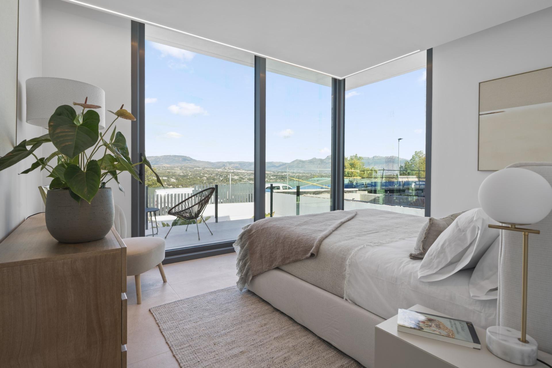 Luxury-New-Build-Villas-in-Rincon-de-Loix-Benidorm-with-Private-Pool-17 Grand 4 Bedroom New Build Villa with Private Pool and Basement for Sale in Rincón de Loix, Benidorm