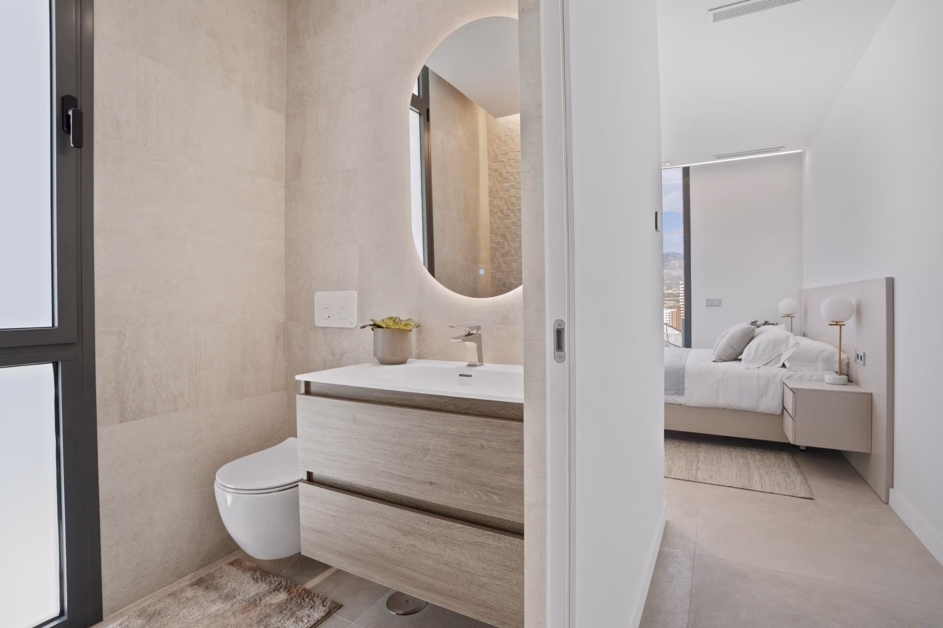 Luxury-New-Build-Villas-in-Rincon-de-Loix-Benidorm-with-Private-Pool-23 Просторная новая вилла с частным бассейном и подвалом на продажу в Rincón de Loix, Benidorm
