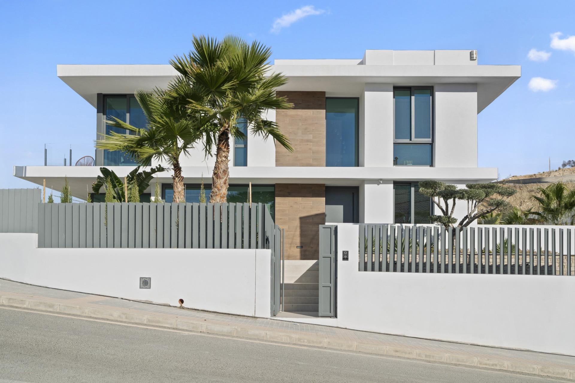 Luxury-New-Build-Villas-in-Rincon-de-Loix-Benidorm-with-Private-Pool-30 Grand 4 Bedroom New Build Villa with Private Pool and Basement for Sale in Rincón de Loix, Benidorm