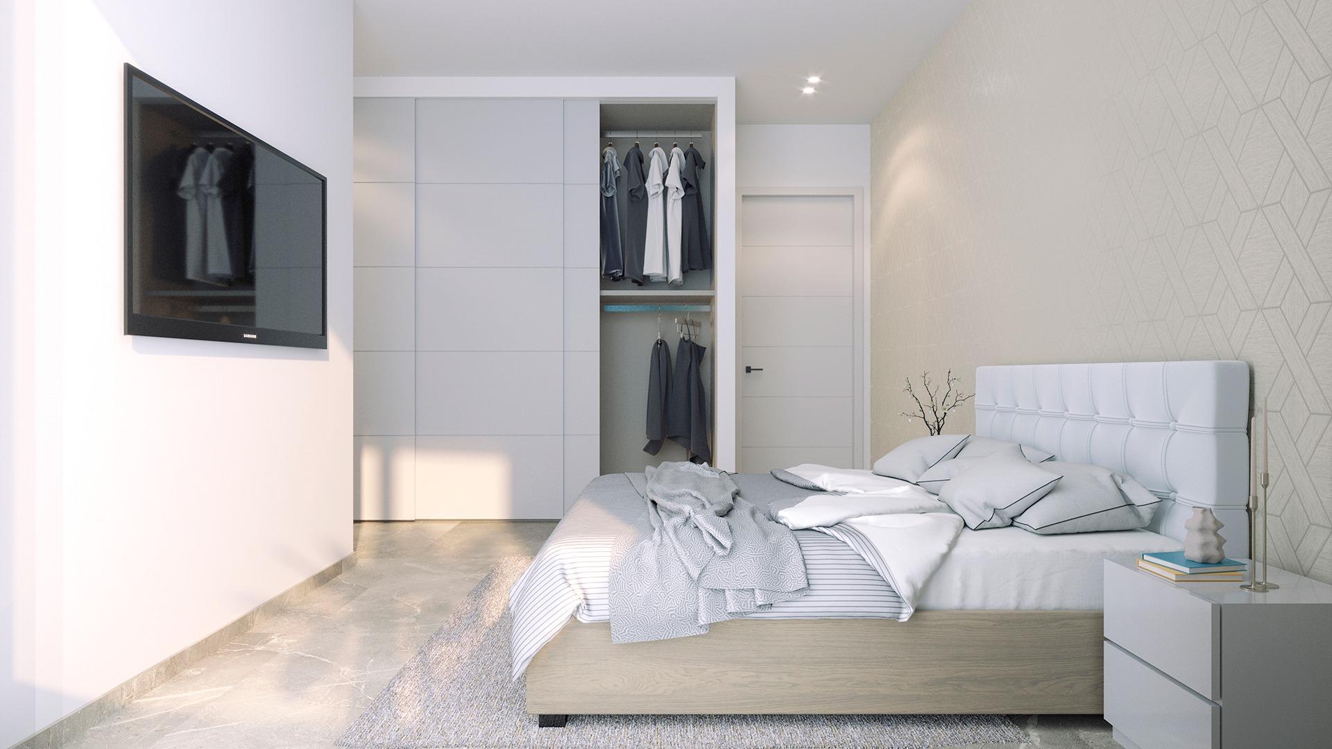 Luminous New Build 2 Bedroom Apartment with Terrace for Sale 250m from Playa del Cura, Torrevieja
