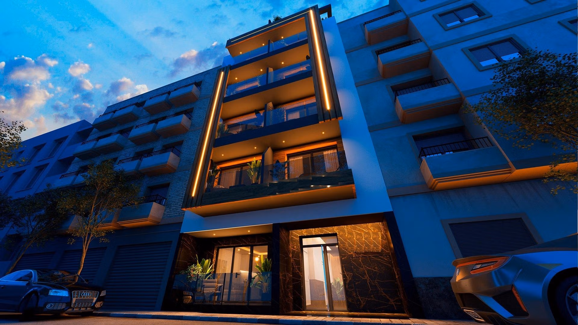 Modern-Apartments-Just-250m-from-Playa-del-Cura-in-Torrevieja-14 Penthouse neuf exclusif de 2 chambres avec solarium à vendre à 250 m de Playa del Cura, Torrevieja