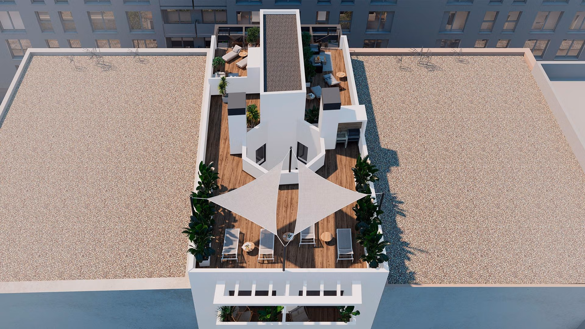 Modern-Apartments-Just-250m-from-Playa-del-Cura-in-Torrevieja-15 Penthouse neuf exclusif de 2 chambres avec solarium à vendre à 250 m de Playa del Cura, Torrevieja