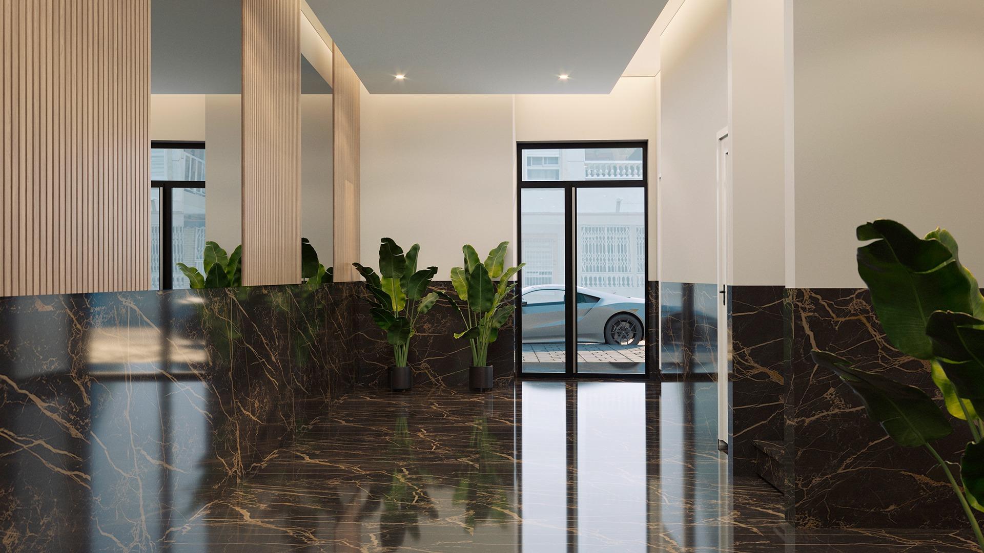 Stylish New Build 1 Bedroom Ground Floor Apartment for Sale 250m from Playa del Cura, Torrevieja