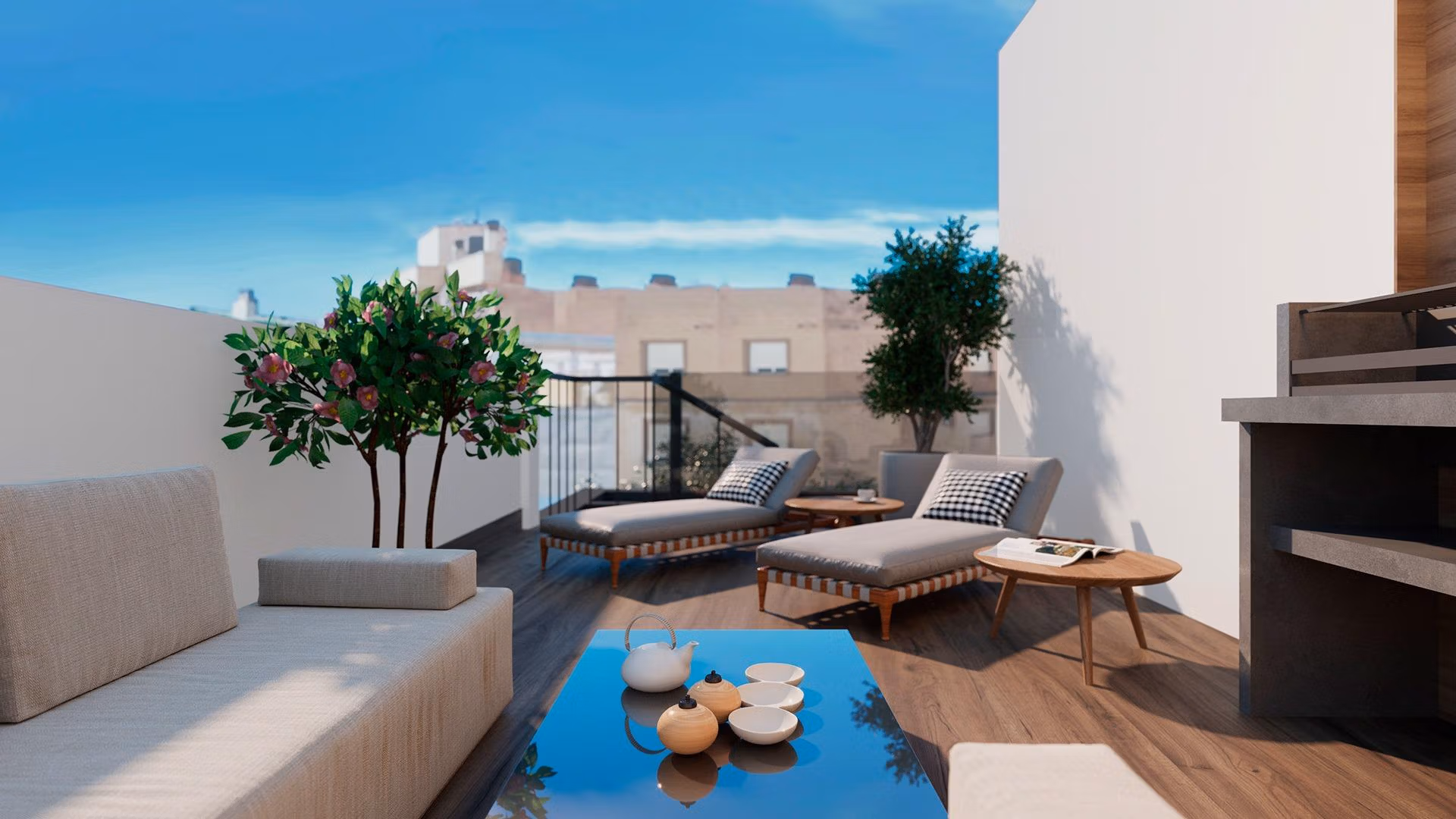 Modern-Apartments-Just-250m-from-Playa-del-Cura-in-Torrevieja-2 Penthouse neuf exclusif de 2 chambres avec solarium à vendre à 250 m de Playa del Cura, Torrevieja